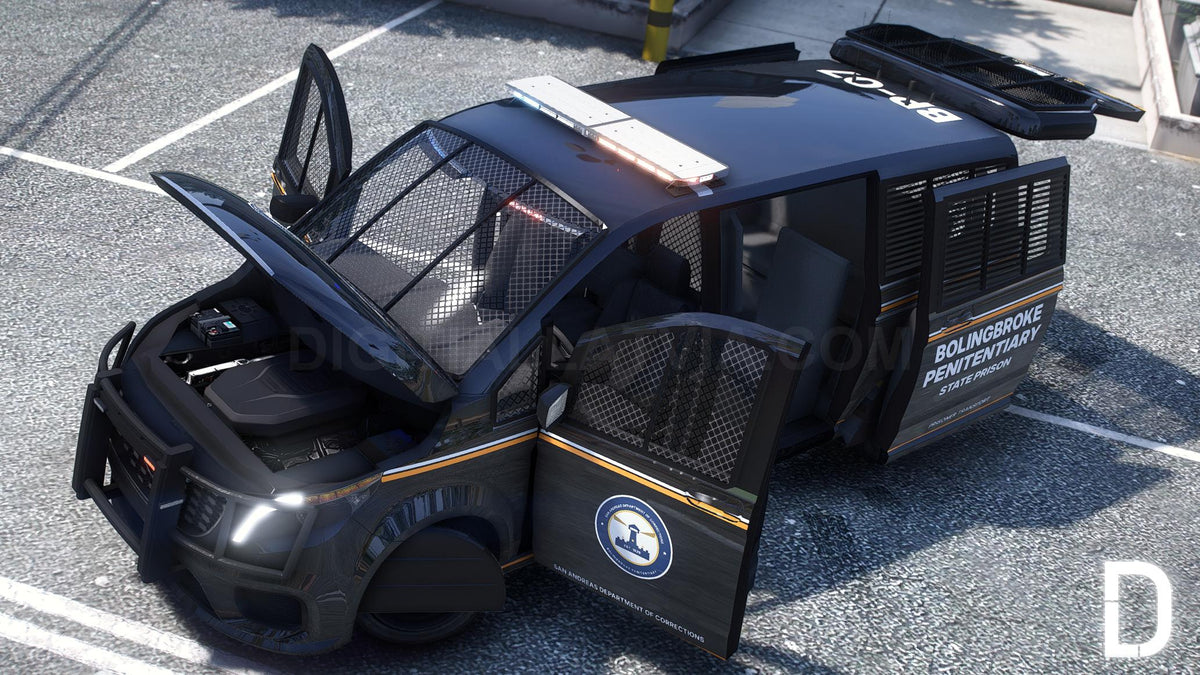 Benefactor Laufer Prison Van | Tuning | Template