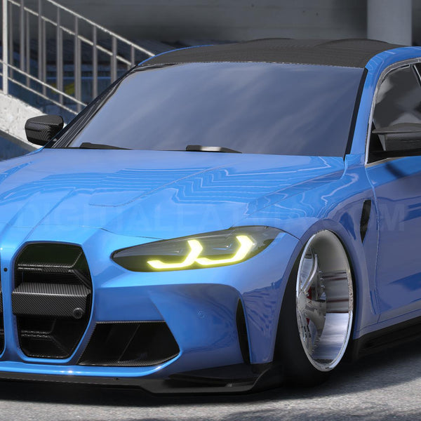 BMW M3 CS G80 Stanced | Custom Sound | Debadged