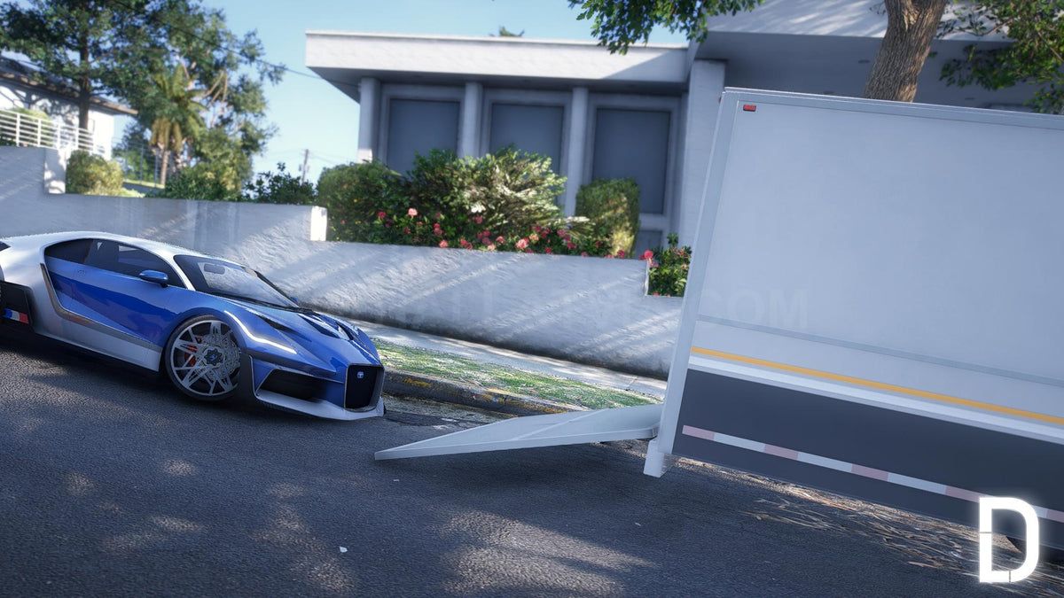 Car Trailer Enclosed | Template