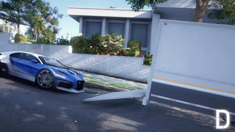 Car Trailer Enclosed | Template