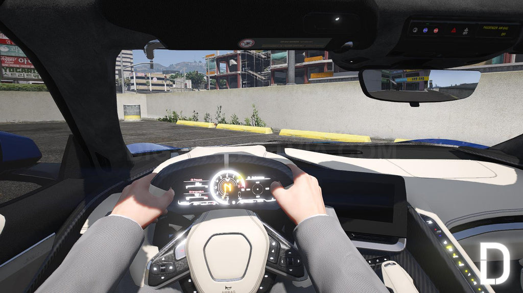 Chevrolet C8 Corvette Z06 2023 | Ohne Emblem