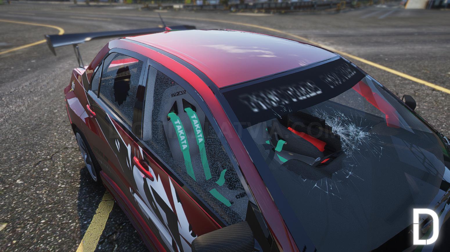 Mitsubishi Lancer Evolution IX 2006 FNF Tokyo Drift | Debadged