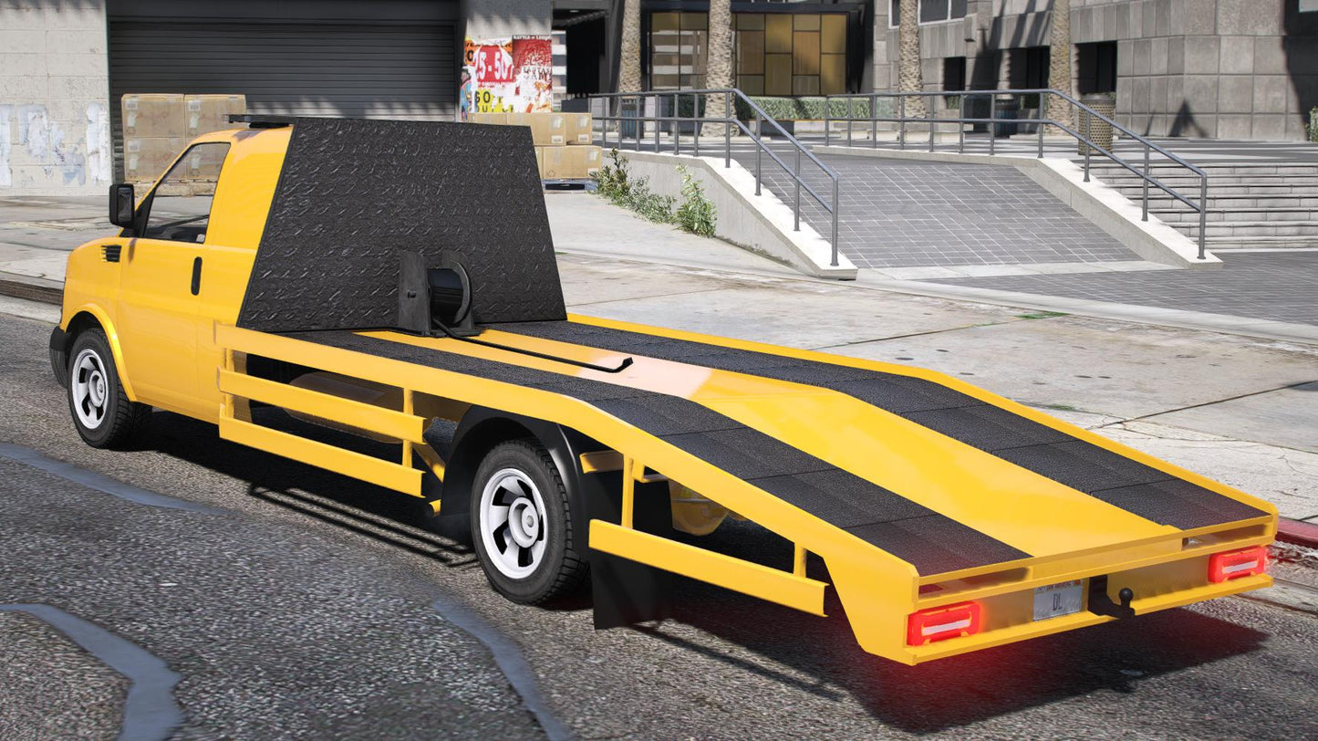 Vapid Speedo Tow Truck + Trailer