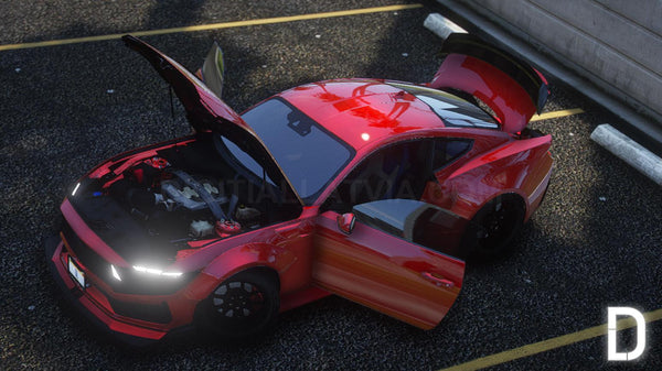 Ford Mustang 2025 RTR | Embleme entfernt | Tuning | Individueller Sound