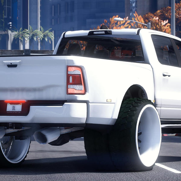 Dodge Ram TRX Dually Truck + Trailer | Debadged
