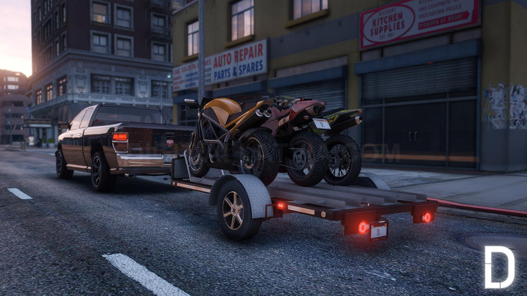Bike Trailer Tripple