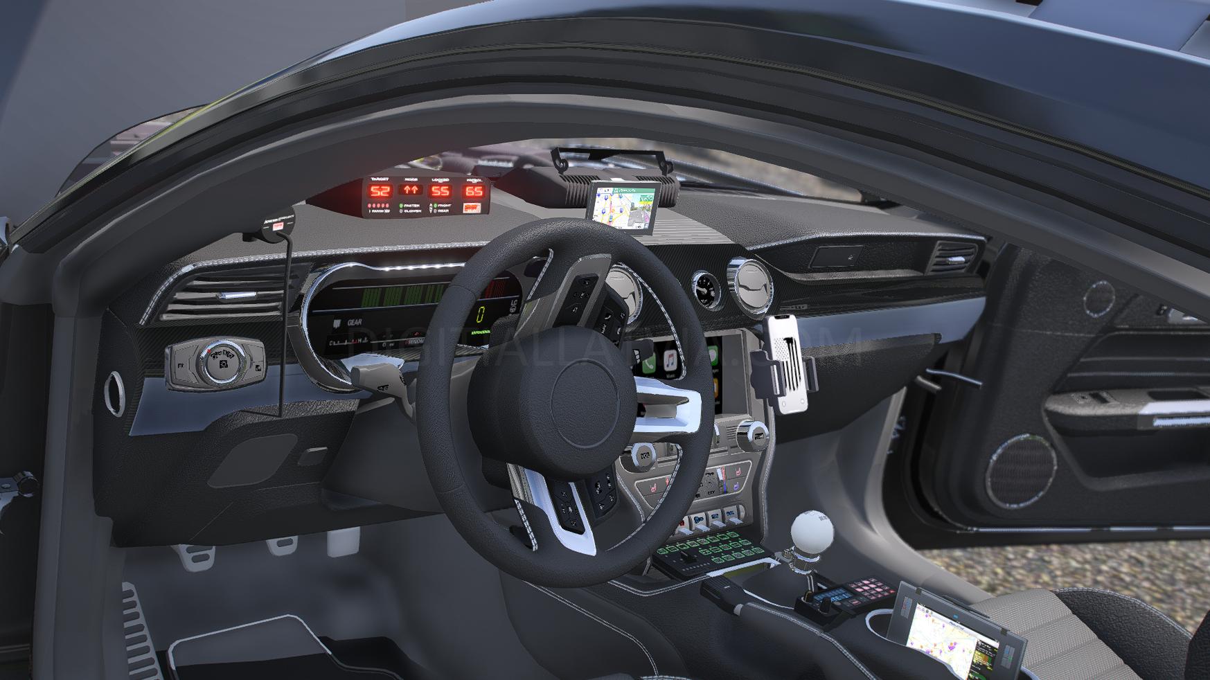 Ford Mustang Mach 1 Police | Debadged | Template