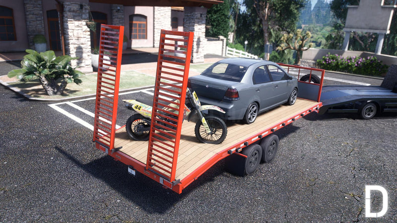 Car Trailer Dually