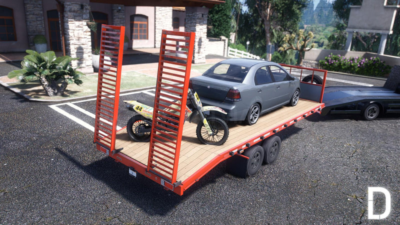 Car Trailer Dually