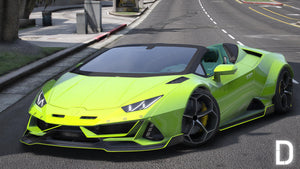 Lamborghini Huracan Animated Cabrio Prior | Debadged