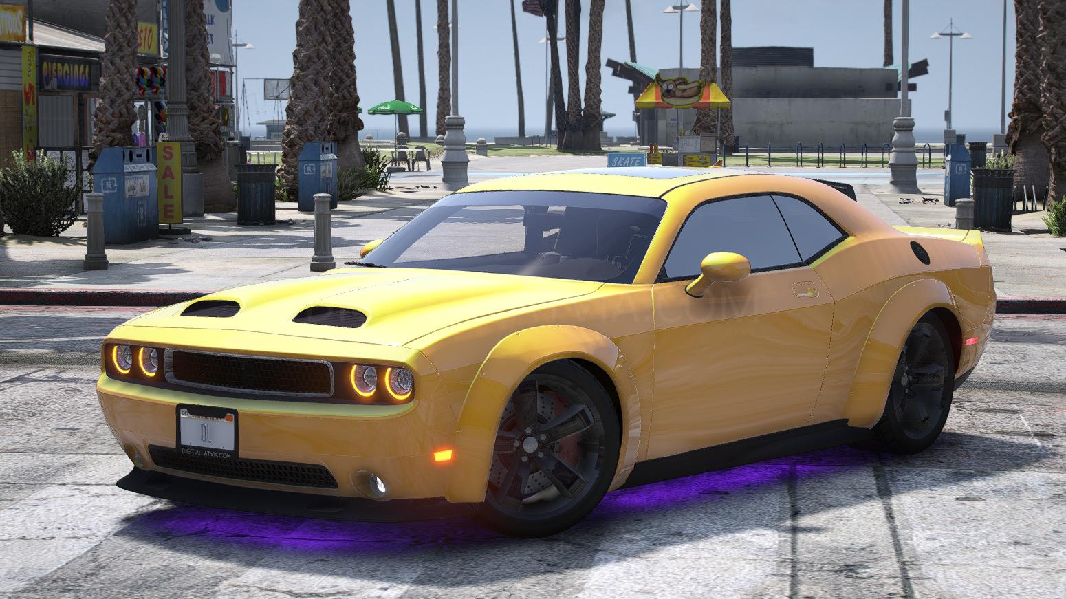 Dodge Challenger 2016 | Debadged | Tuning | Template