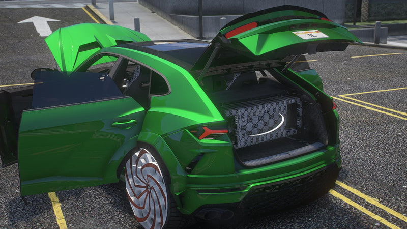 Lamborghini Urus Donk | Abzeichen entfernt
