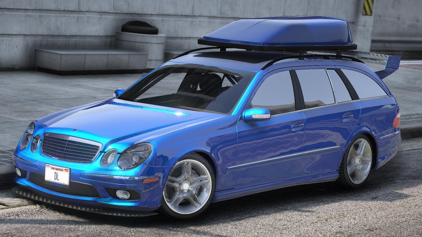 Mercedes-Benz E-Class E55 AMG Wagon 2005 | Debadged | Tuning