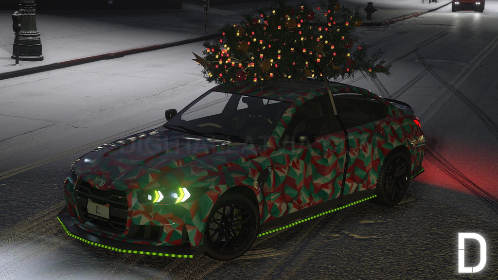 Ubermacht Sentinel GTS Christmas Custom | Tuning | Template