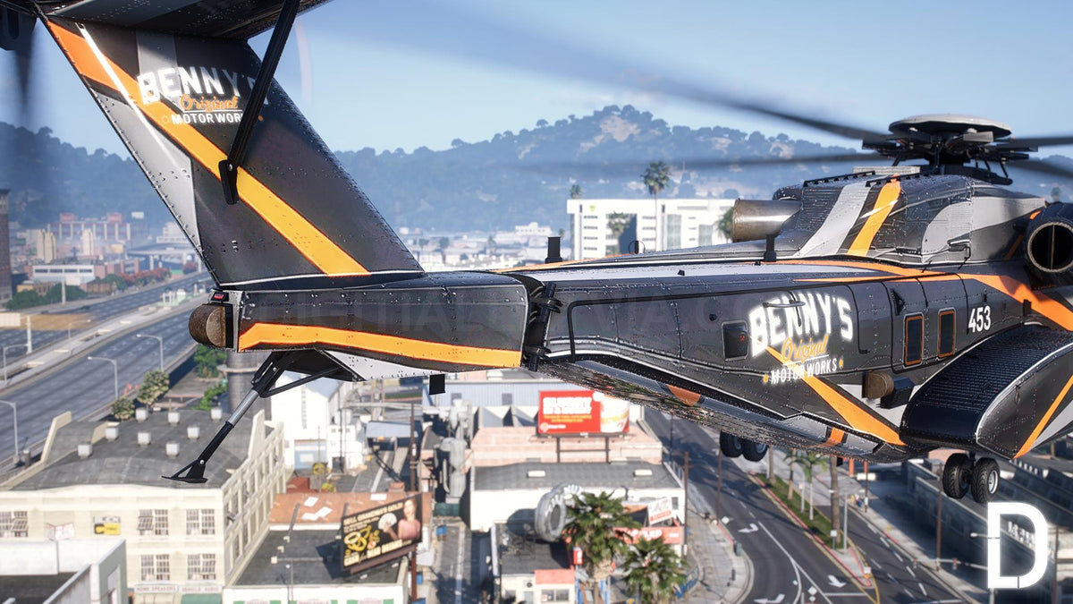 Buckingham DH-7 Iron Mule Bennys Helicopter | Template
