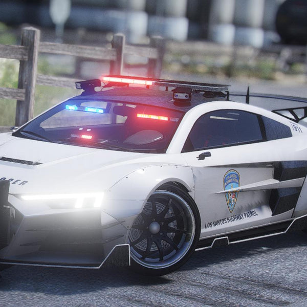 Lore Friendly Highway Patrol Police Car Pack | 5 Vehicles | Templates