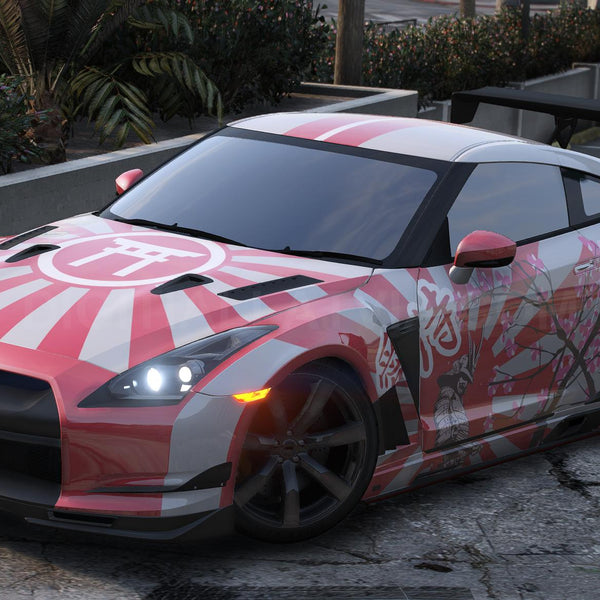 Nissan GTR R35 2012 RHD | Debadged | Tuning | Template | Custom Sound