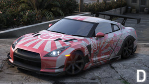 Nissan GTR R35 2012 RHD | Debadged | Tuning | Template | Custom Sound