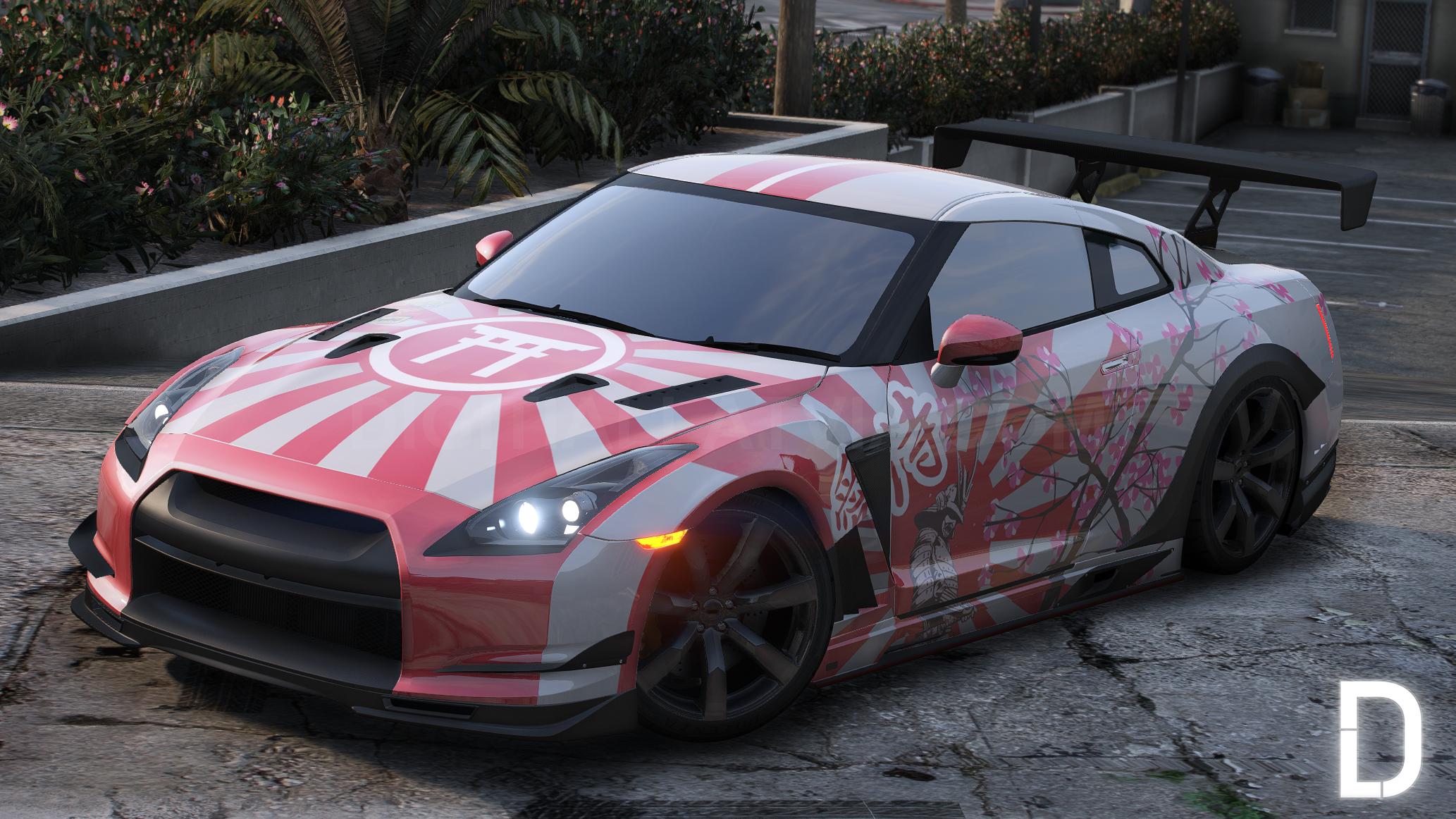 Nissan GTR R35 2012 RHD | Debadged | Tuning | Template | Custom Sound