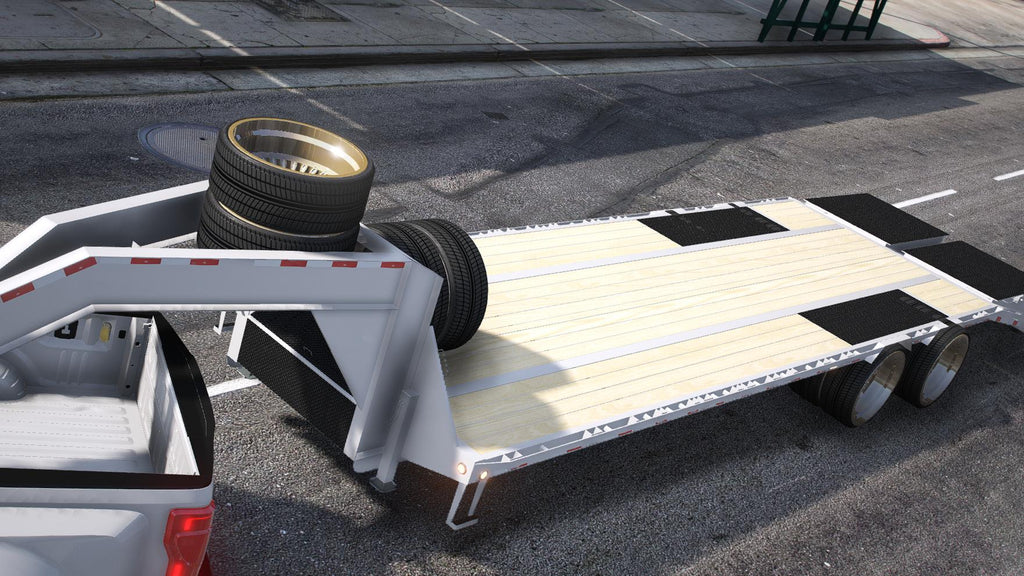 Ford F450 Platinum Super Duty Truck + Trailer | Debadged