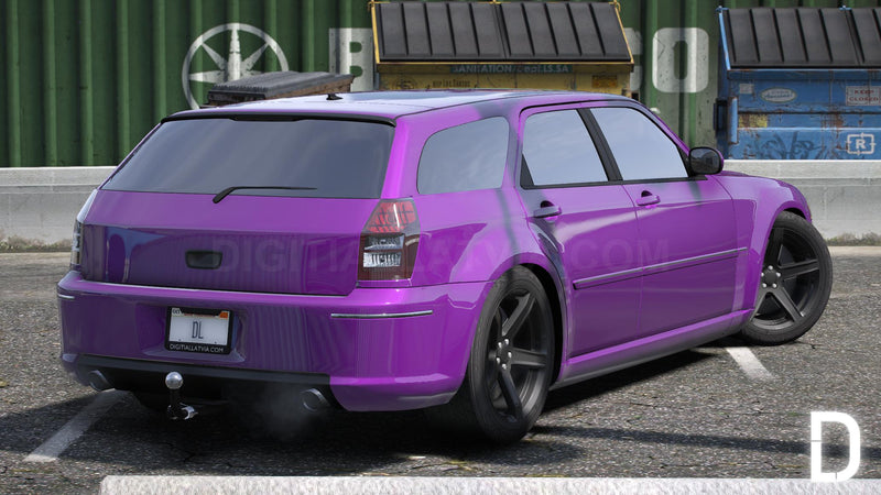 Dodge Magnum SRT8 2008 | Debadged