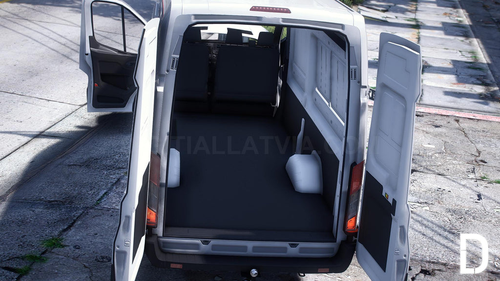 Ford Transit 350 LWB High Roof 2023 | Debadged | Template