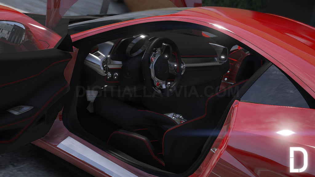 Ferrari 458 Italia | Debadged | Template | Tuning