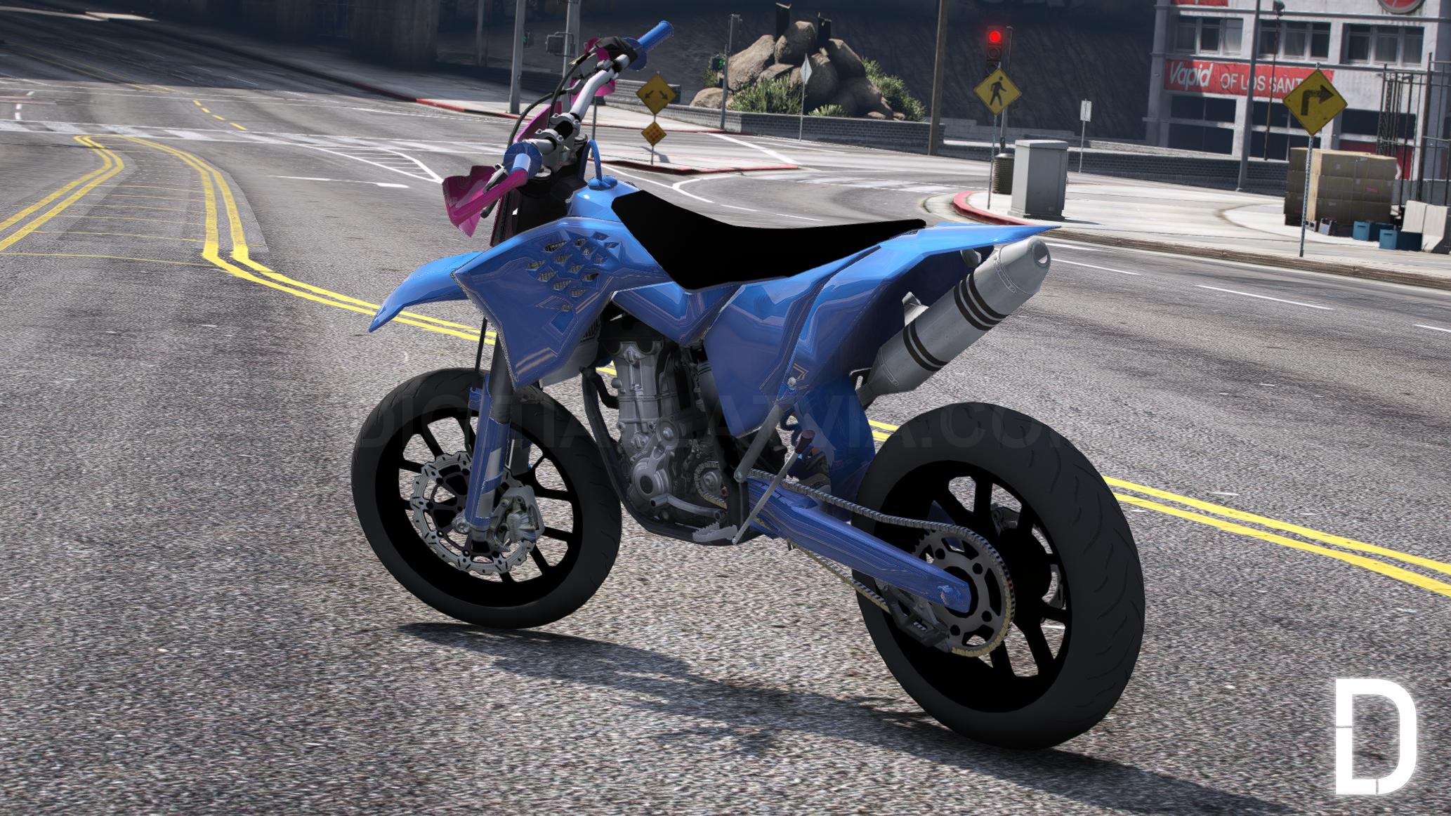 KTM EXC 530 Supermoto | Debadged