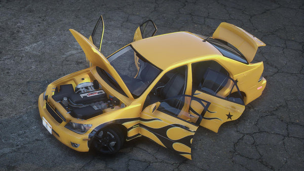 Lexus IS300 Drift | Debadged | Tuning | Template