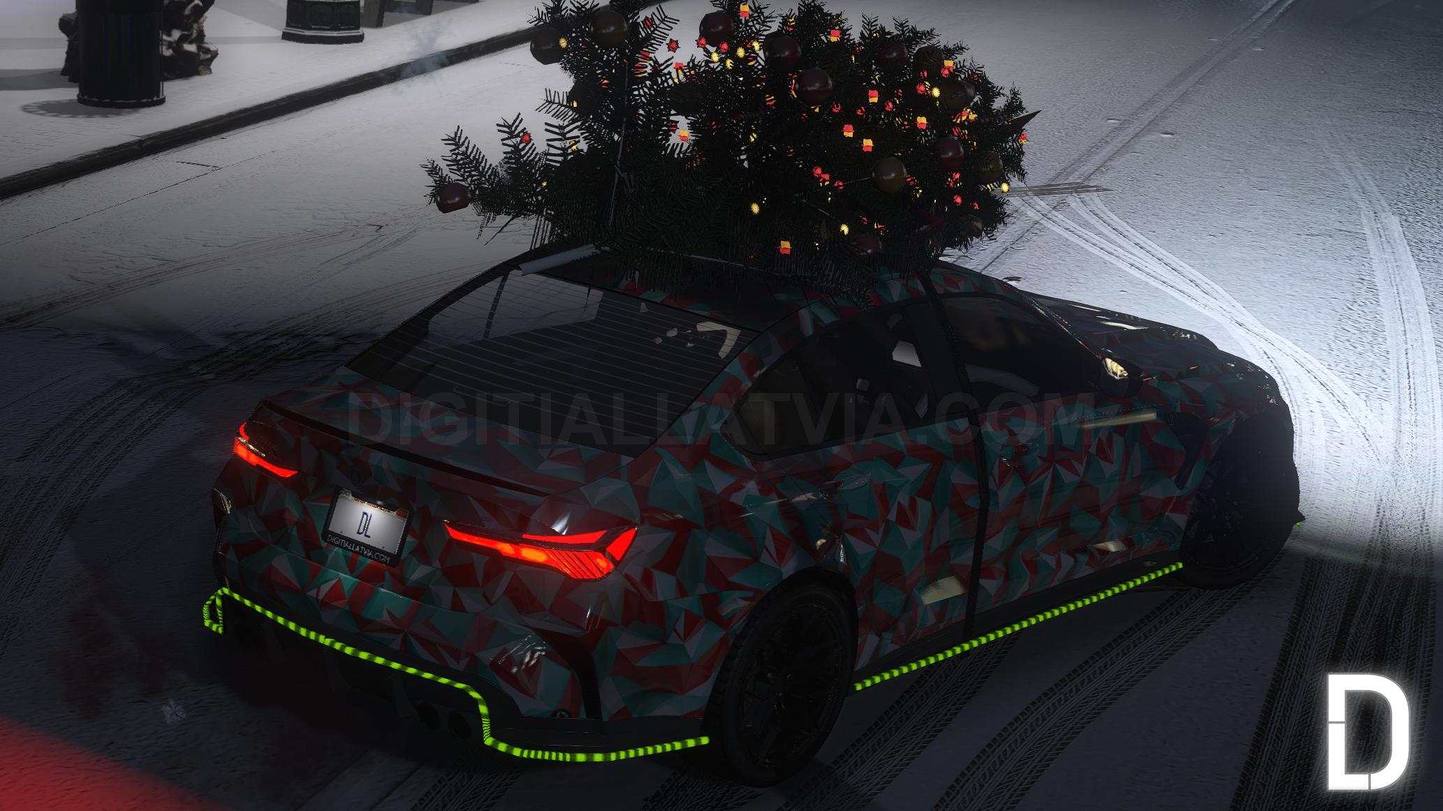 Ubermacht Sentinel GTS Christmas Custom | Tuning | Template