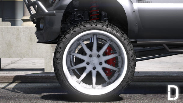 Offroad-Felge Mk.1 | Ohne Emblem