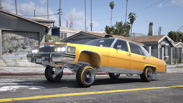 Cadillac Fleetwood Lowrider 1985 | Debadged