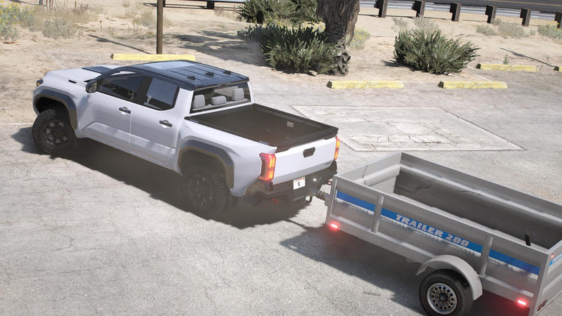 Toyota Tacoma 2024 | Ohne Emblem | Vorlage