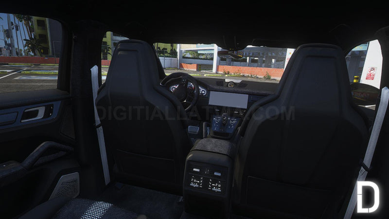 Porsche Cayenne Turbo GT 2022 | Ohne Embleme | Vorlage