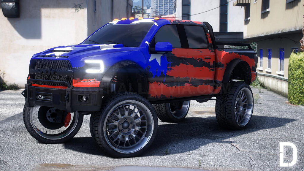 Vapid Caracara 4x4 Lifted + Trailer | Template | Tuning | Custom Sound