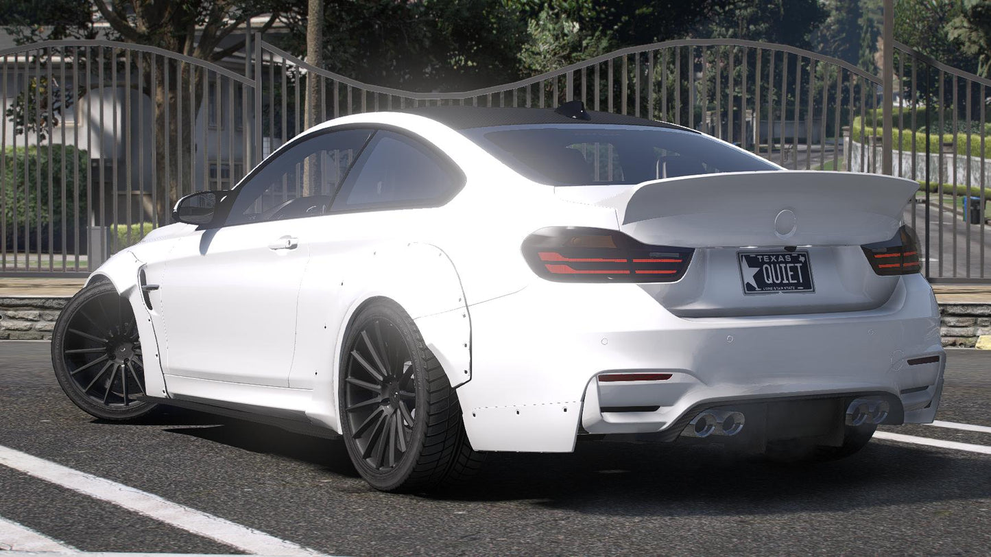 BMW M4 F82 LibertyWalk | Debadged | Tuning | Template