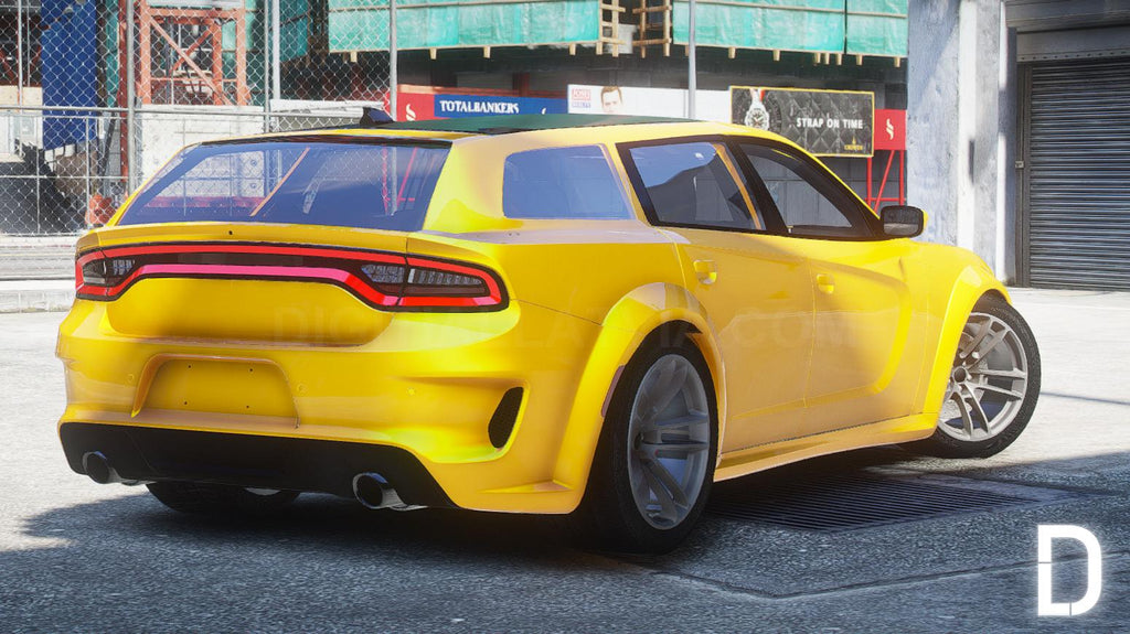 Dodge Charger Magnum Hellcat 2021 | Debadged