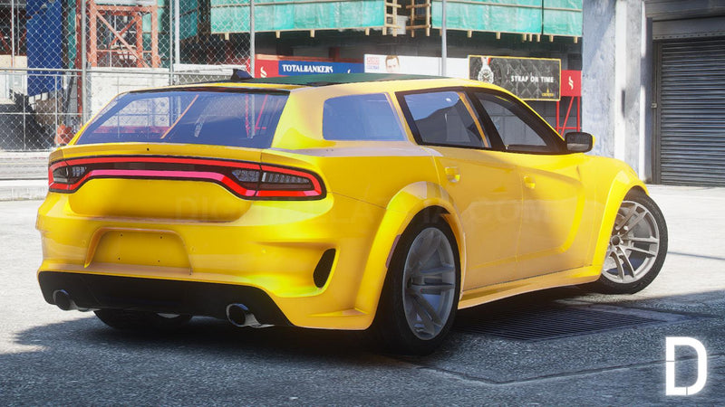 Dodge Charger Magnum Hellcat 2021 | Debadged