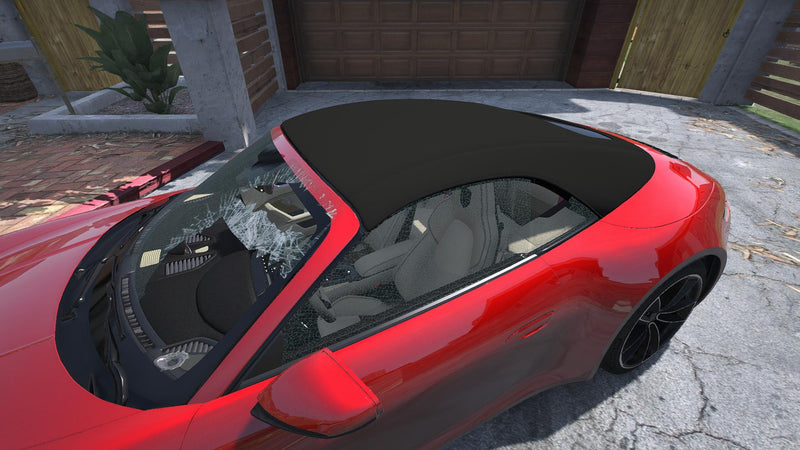 Porsche 911 Carrera 4S Cabriolet 2020 | Debadged | Animated Roof