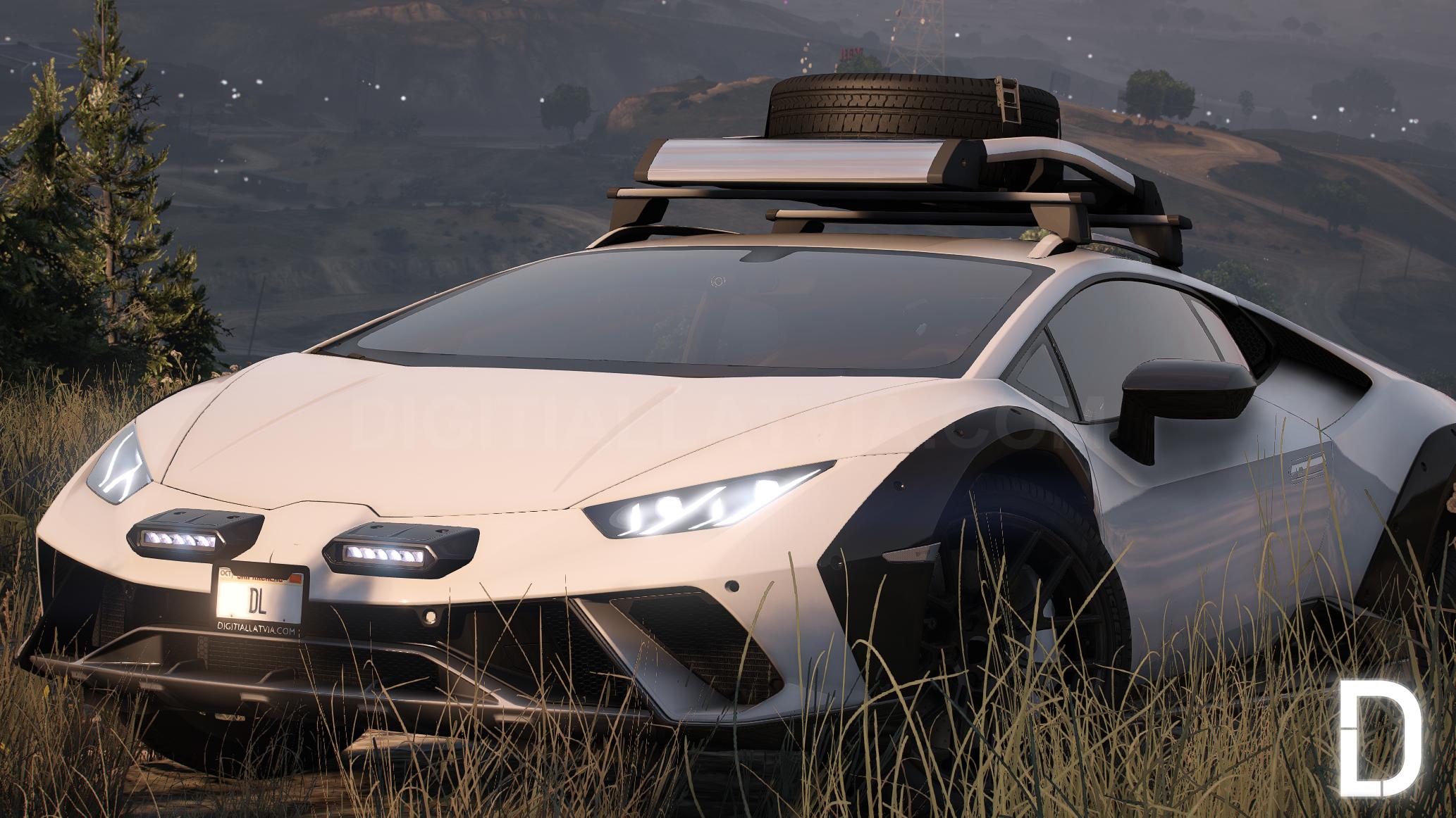 Lamborghini Huracan Sterrato | Debadged | Template