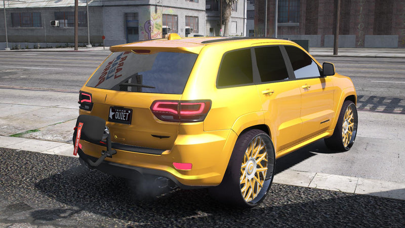 Jeep Trackhawk Custom | Ohne Emblem | Benutzerdefinierter Sound