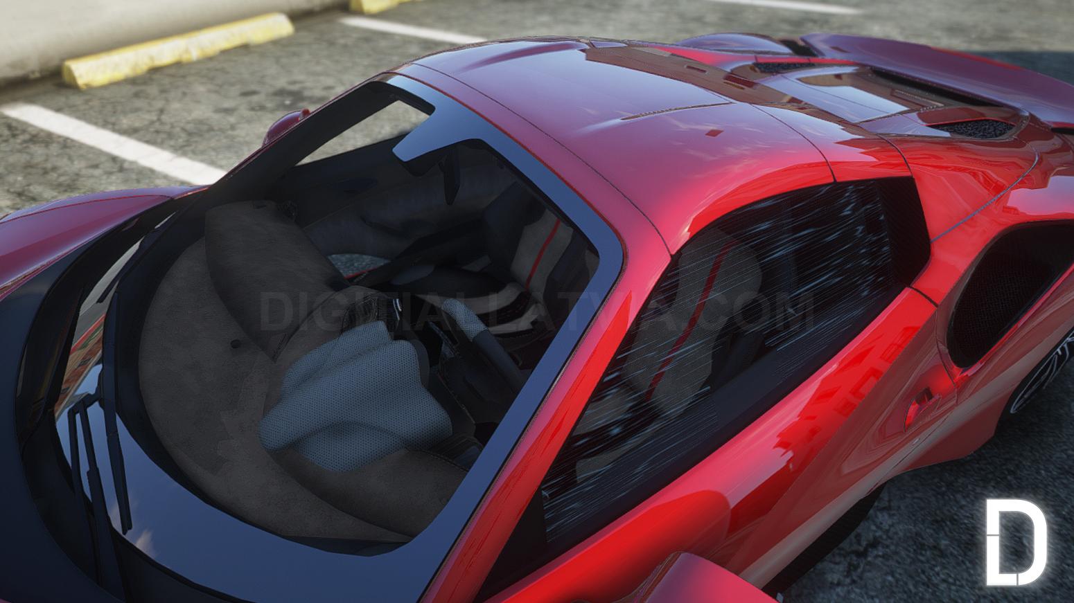 Ferrari 488 Pista Spider | Debadged | Template