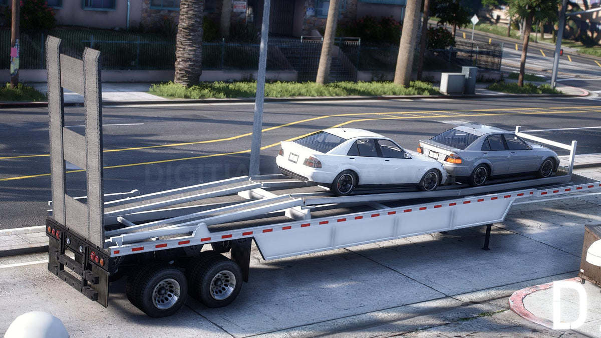 Car Carrier Trailer Single