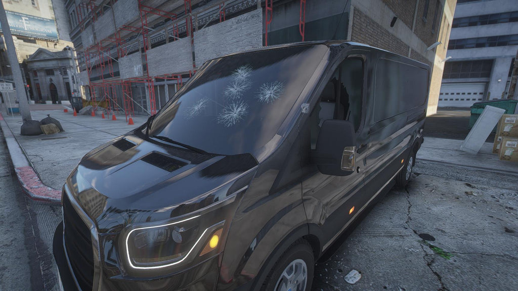 Ford Transit 2022 | Debadged | Template