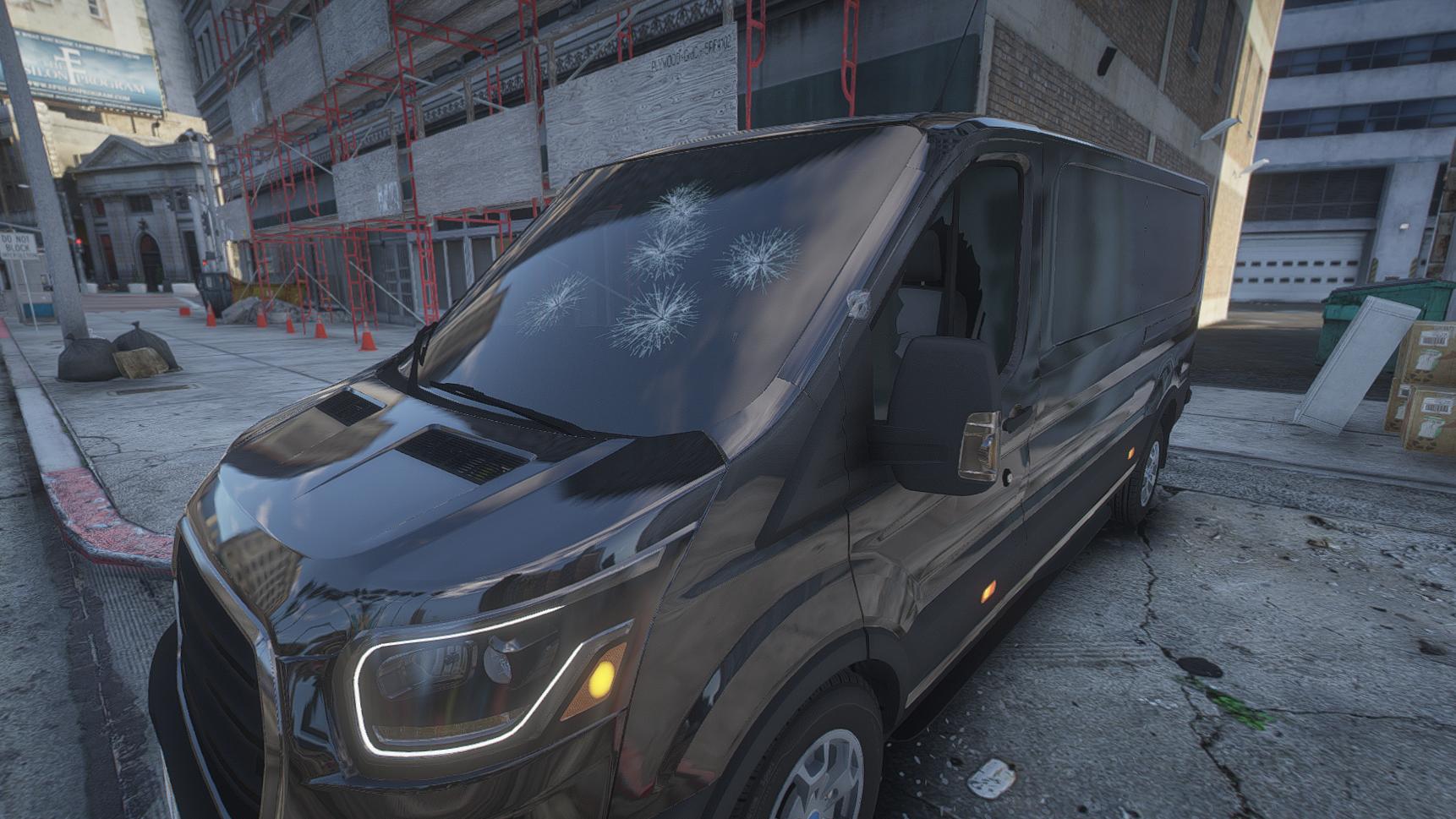 Ford Transit 2022 | Debadged | Template