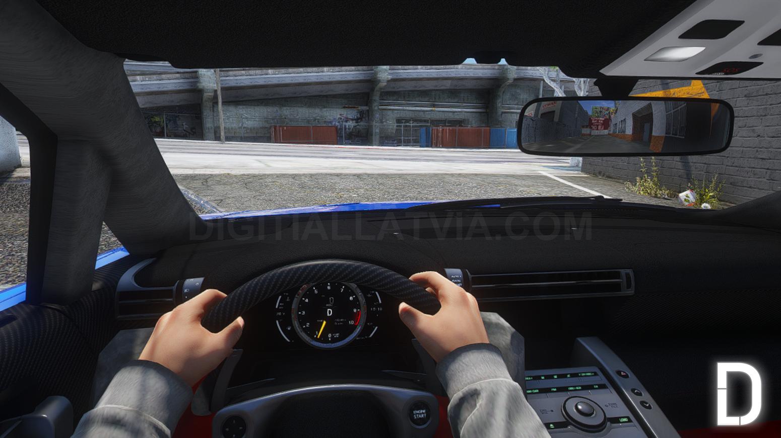 Lexus LFA | Debadged | Template | Tuning | Animated Spoiler