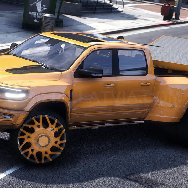 Dodge Ram TRX Dually Truck + Trailer | Debadged