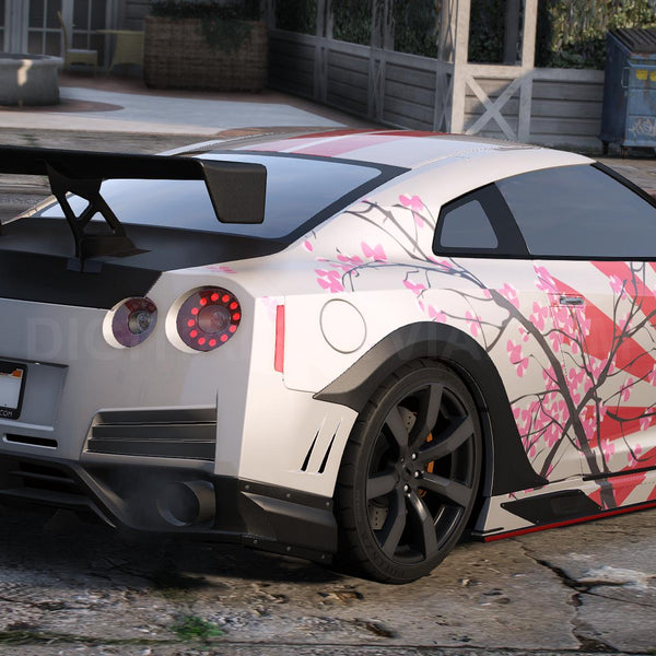 Nissan GTR R35 2012 RHD | Debadged | Tuning | Template | Custom Sound