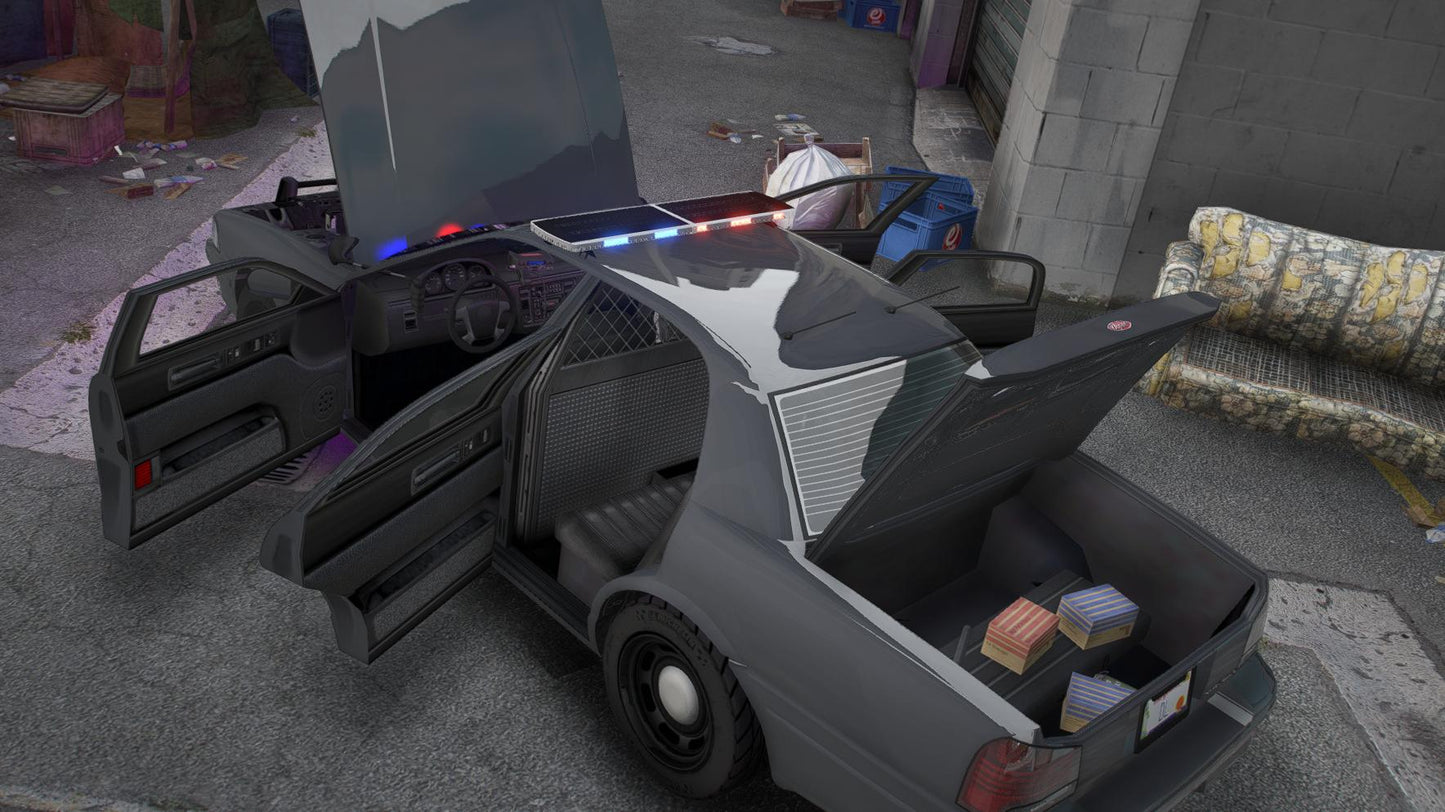 Vapid Police Cruiser Unmarked | Template