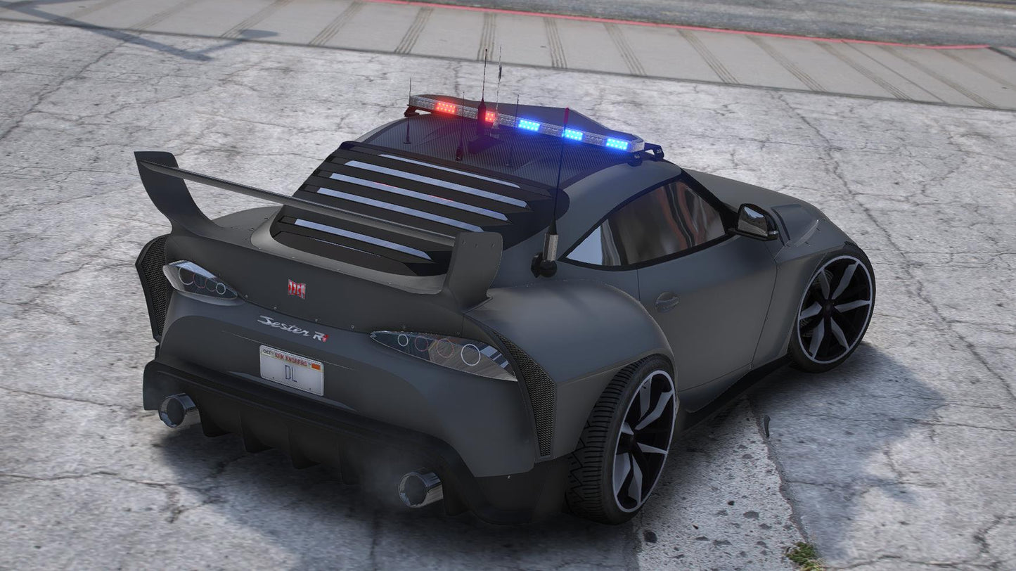 Dinka Jester RR Widebody Police Custom | Tuning | Template